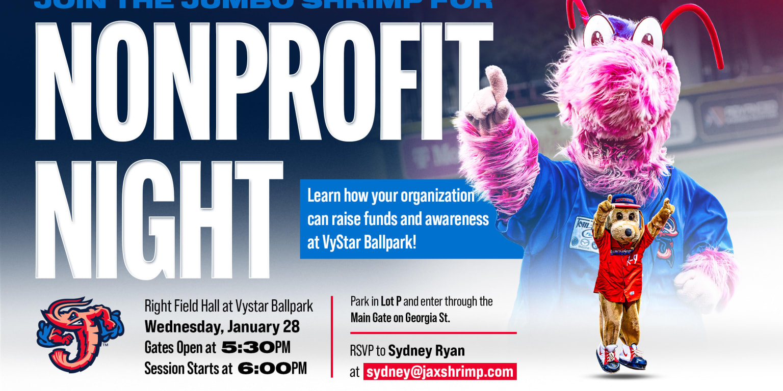 Jumbo Shrimp invite non-profit organizations to fundraise at VyStar