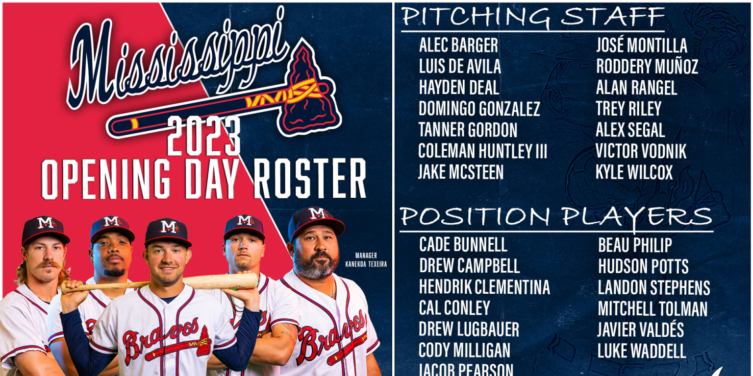 Mississippi Braves announce Opening Day Roster
