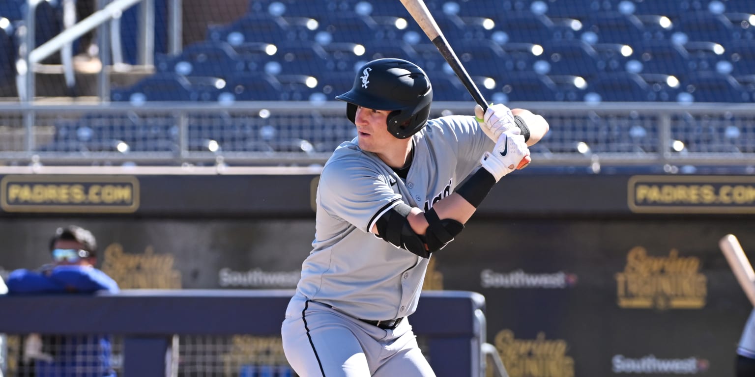 White Sox prospect Colson Montgomery gets offensive momentum in Fall