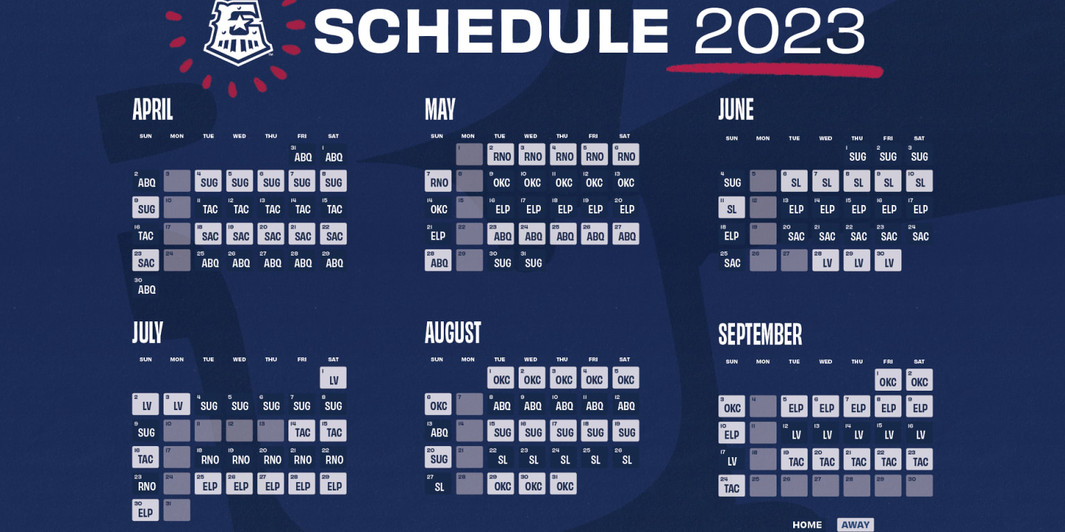 REL - 2022-8-29 Round Rock Express Release 2023 Schedule