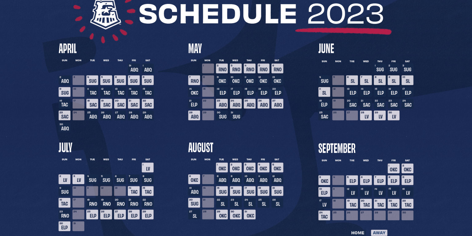REL 2022 8 29 Round Rock Express Release 2023 Schedule MiLB