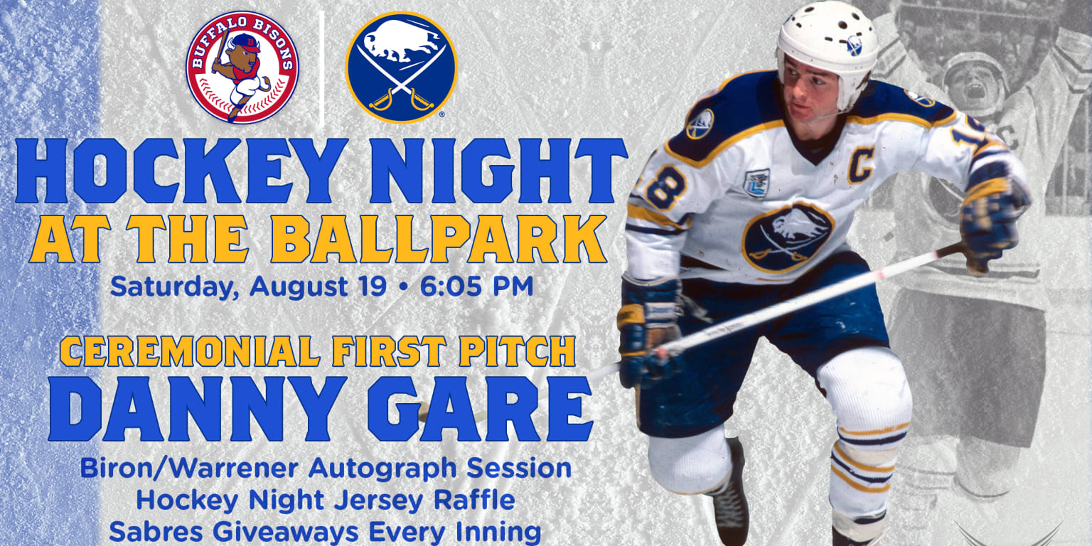 Bisons Hockey Night with the Sabres to feature Danny Gare