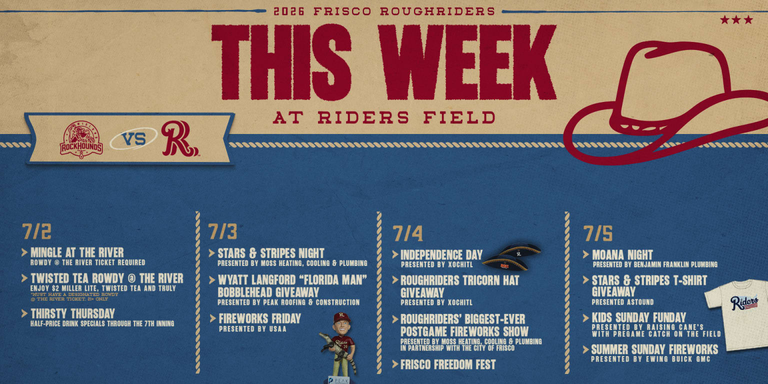 Stars and Stripes Weekend headlines can't-miss homestand seven