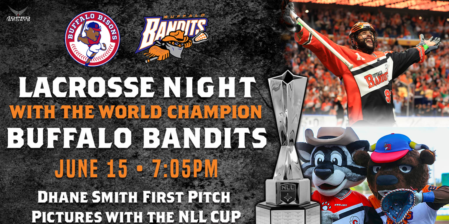 Bisons Lacrosse Night with the Bandits, Dhane Smith NLL Cup