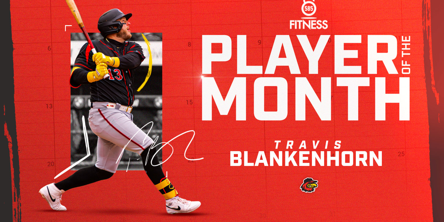 Travis Blankenhorn Wins April s Player of the Month MiLB com