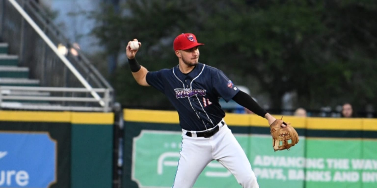 Jumbo Shrimp alumnus Brazoban makes MLB debut