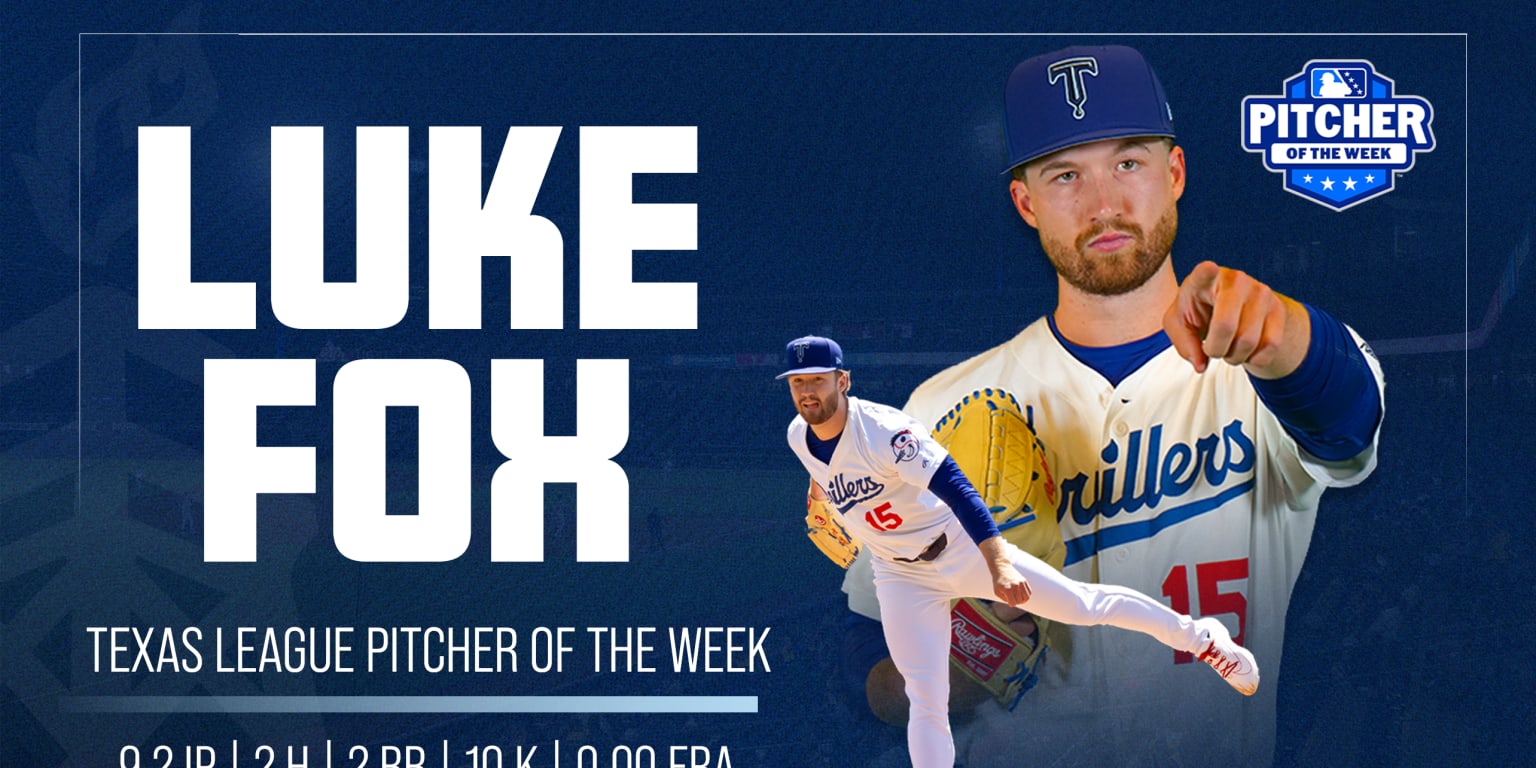 Fox Named Texas League Pitcher of the Week | Drillers