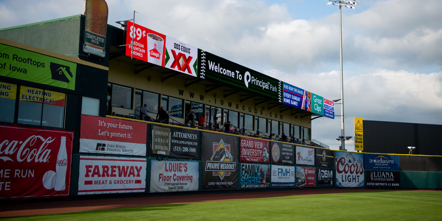 Iowa Cubs home April 9-15