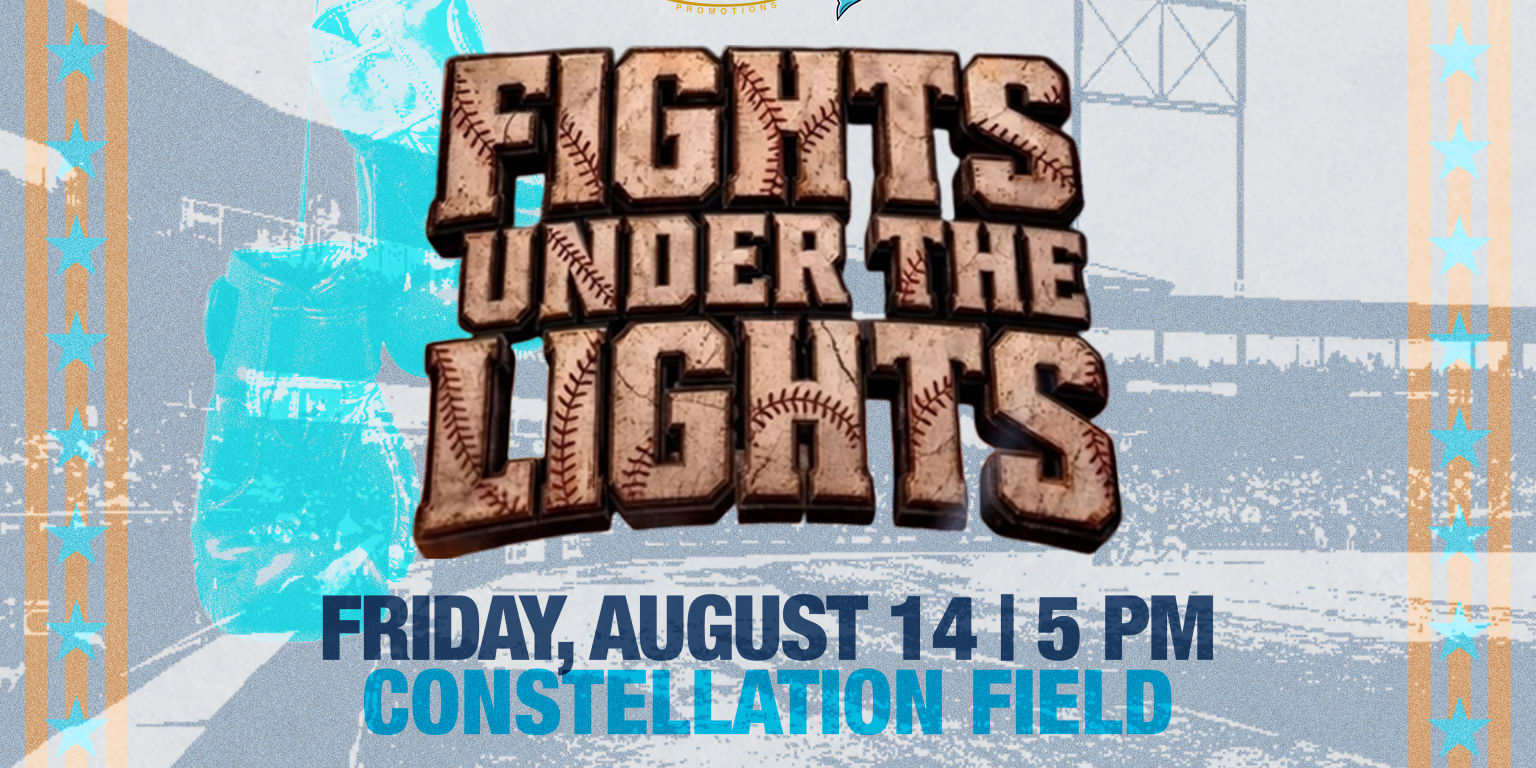 "Fight Under the Lights" Comes to Constellation Field August 14