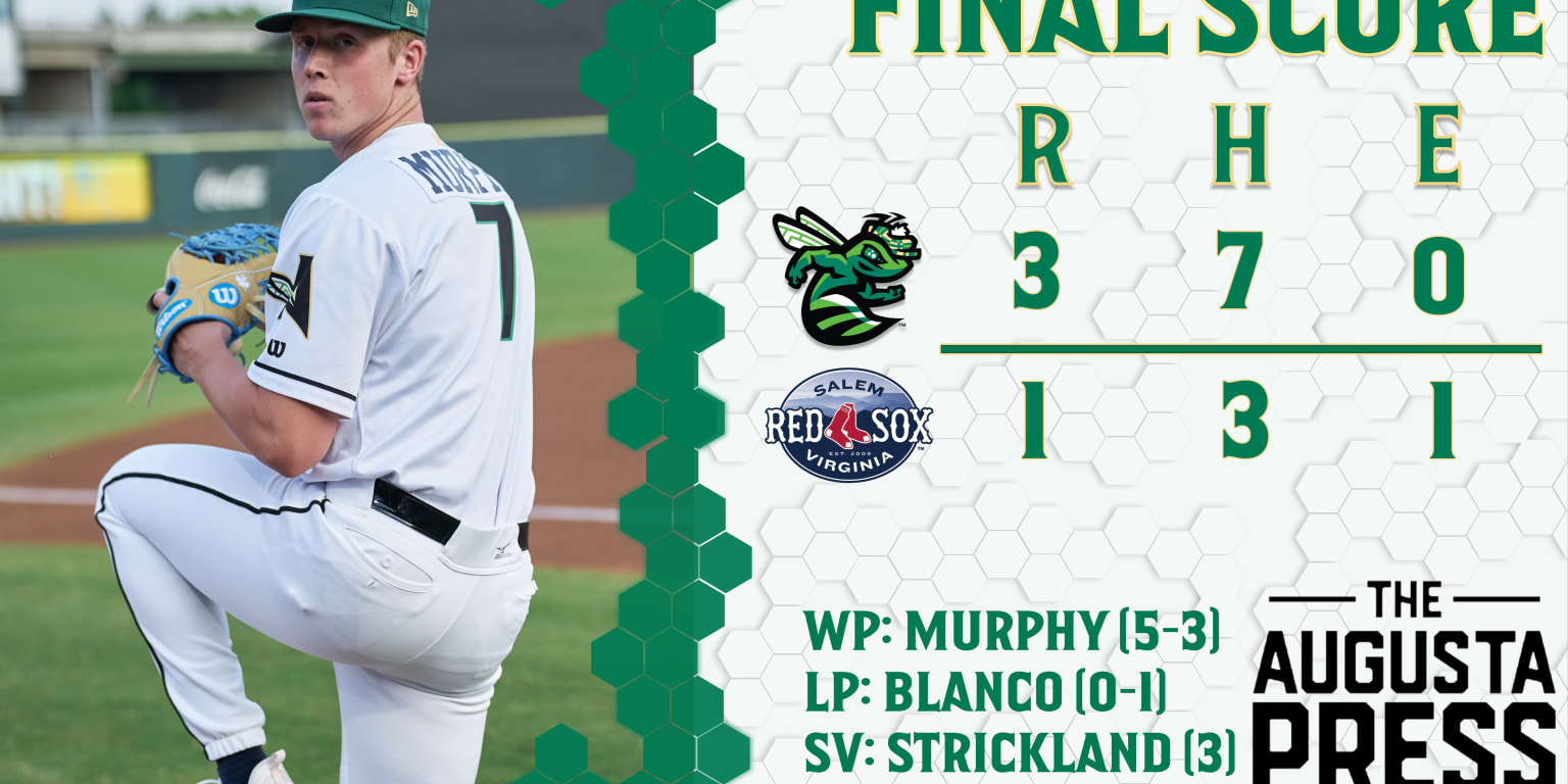 GreenJackets No-Hit Salem, Sweep Doubleheader