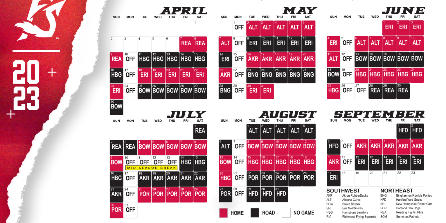 Flying Squirrels announce 2023 game schedule | MiLB.com