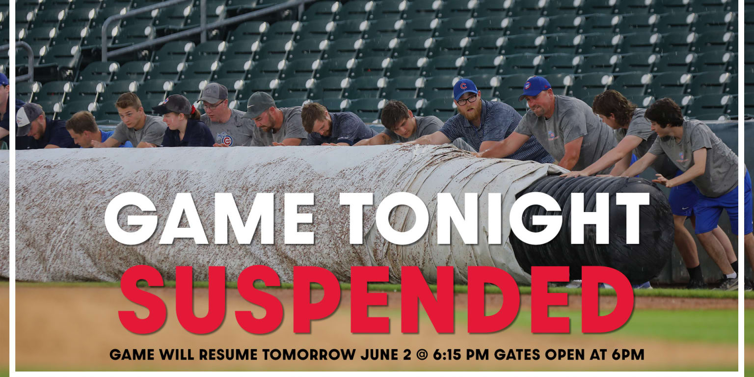 June 1 Suspended Cubs