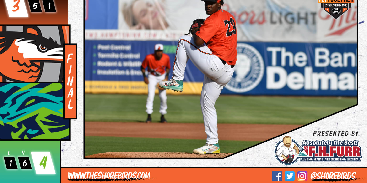 Shorebirds to Retire #44 Jersey of Ryan Minor