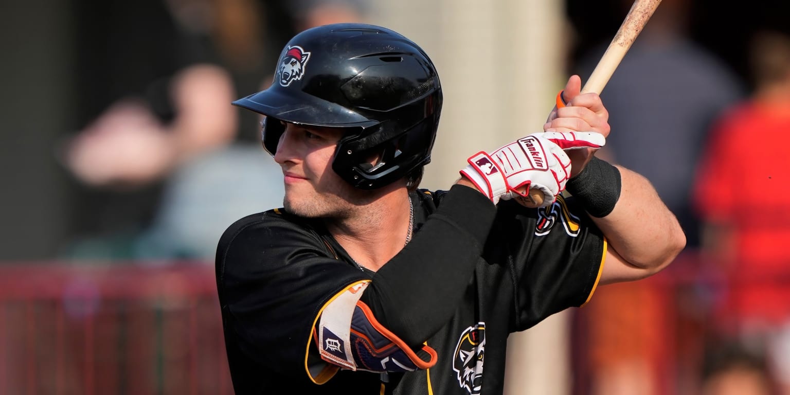 Jace Jung is a top Detroit Tigers prospect that joined Erie SeaWolves