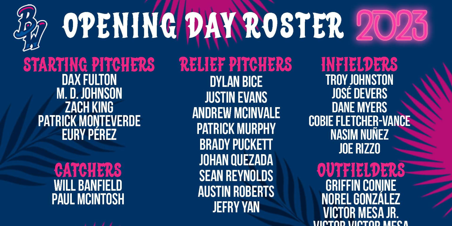 Blue Wahoos Announce 2023 Opening Day Roster MiLB