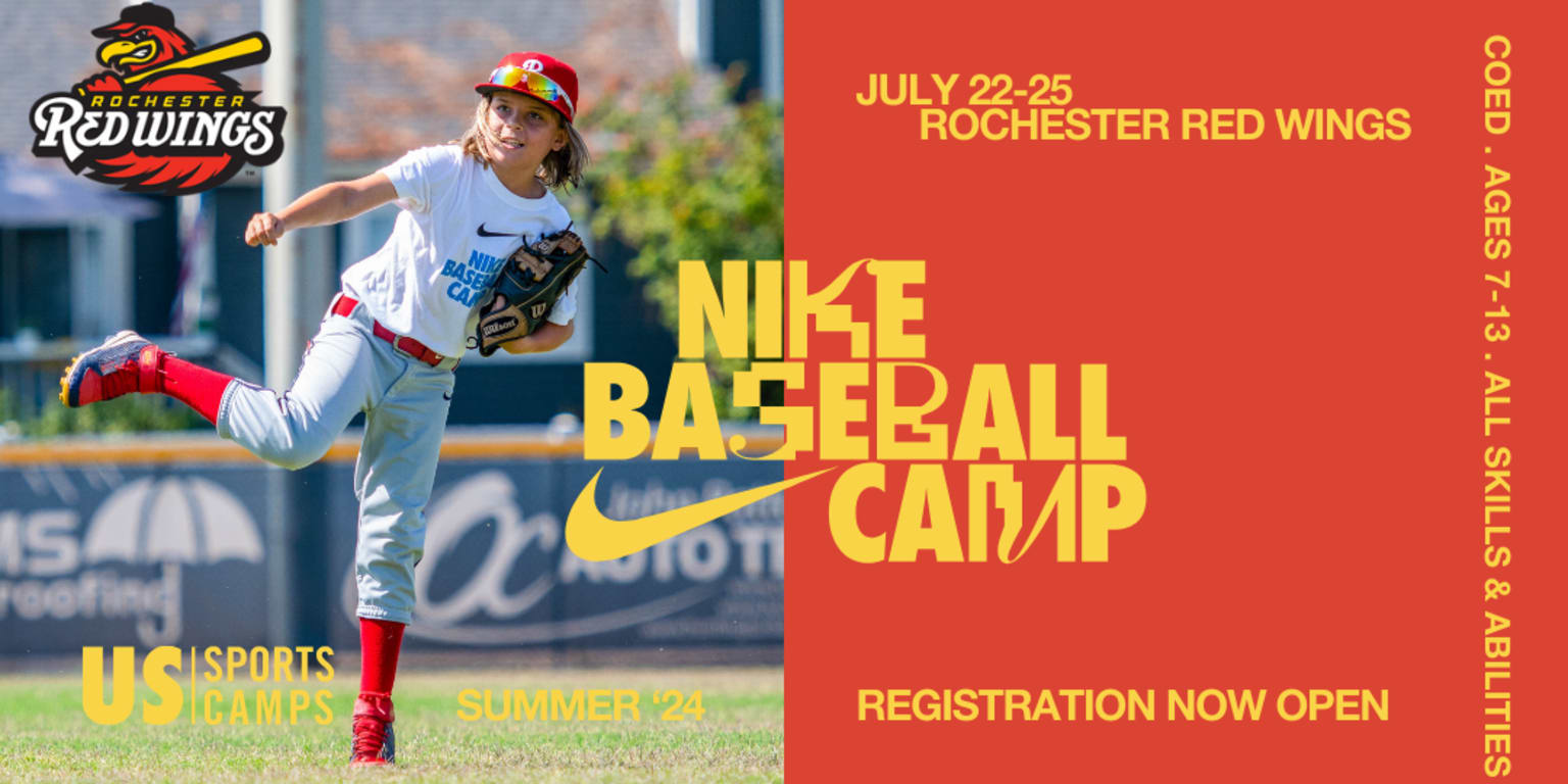 RED WINGS TO HOST NIKE BASEBALL CAMP AT INNOVATIVE FIELD