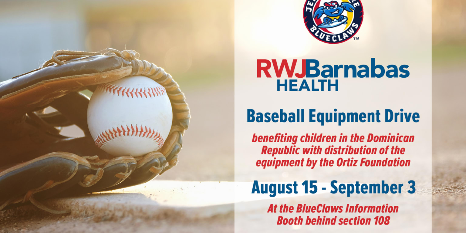 Buster and the RWJBarnabas Health - Jersey Shore BlueClaws