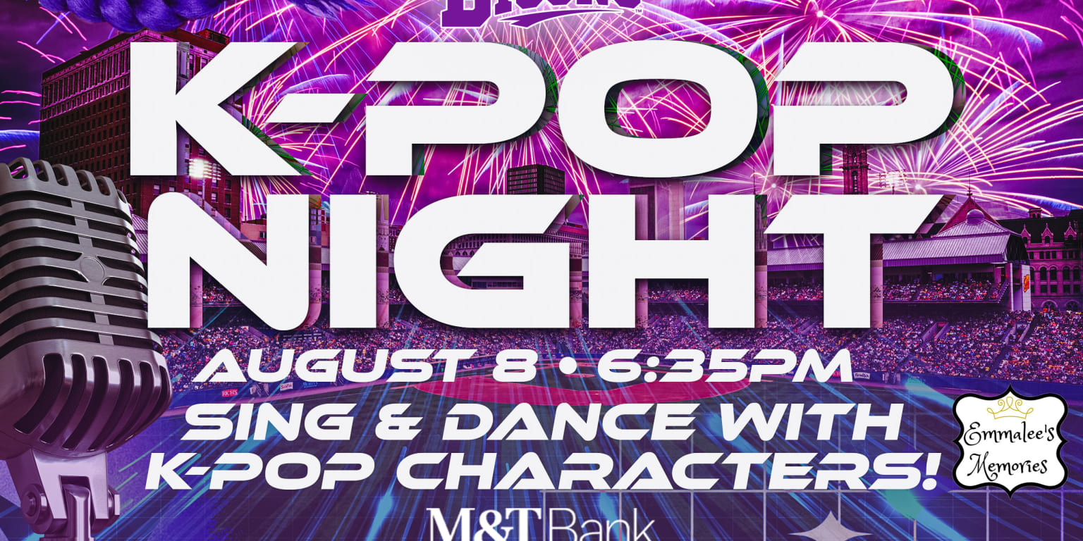 Bisons KPOP Night August 8 to feature fireworks, pregame party