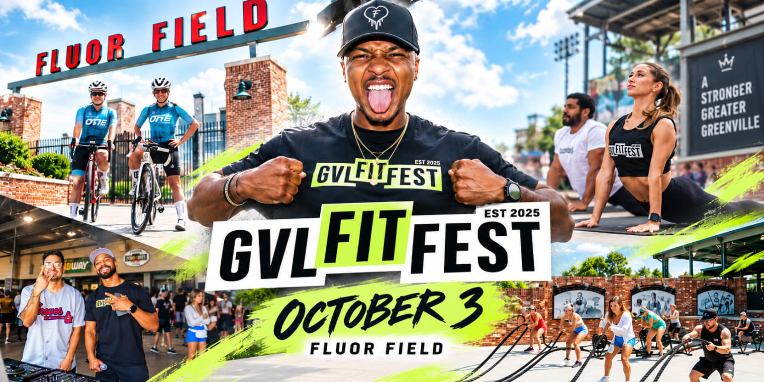 GVL Fit Fest Returns to Fluor Field October 3rd