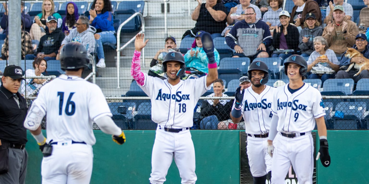 An AquaSox Fan Visits J-Rod Night At Funko Field