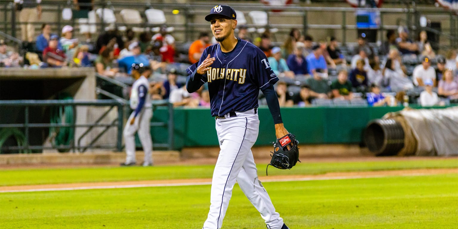 Charleston RiverDogs Game-Worn Holy City Jersey #19