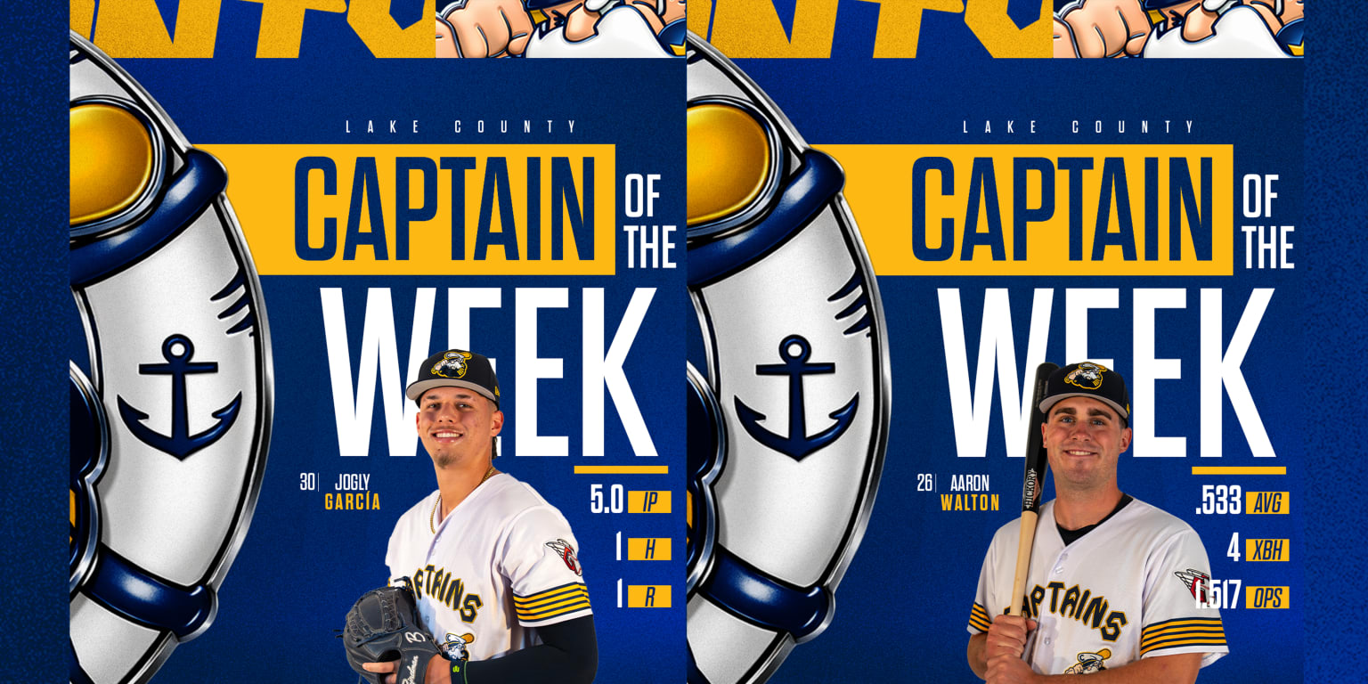 Captains of the Week (4/14-4/19/26): Jogly García & Aaron Walton