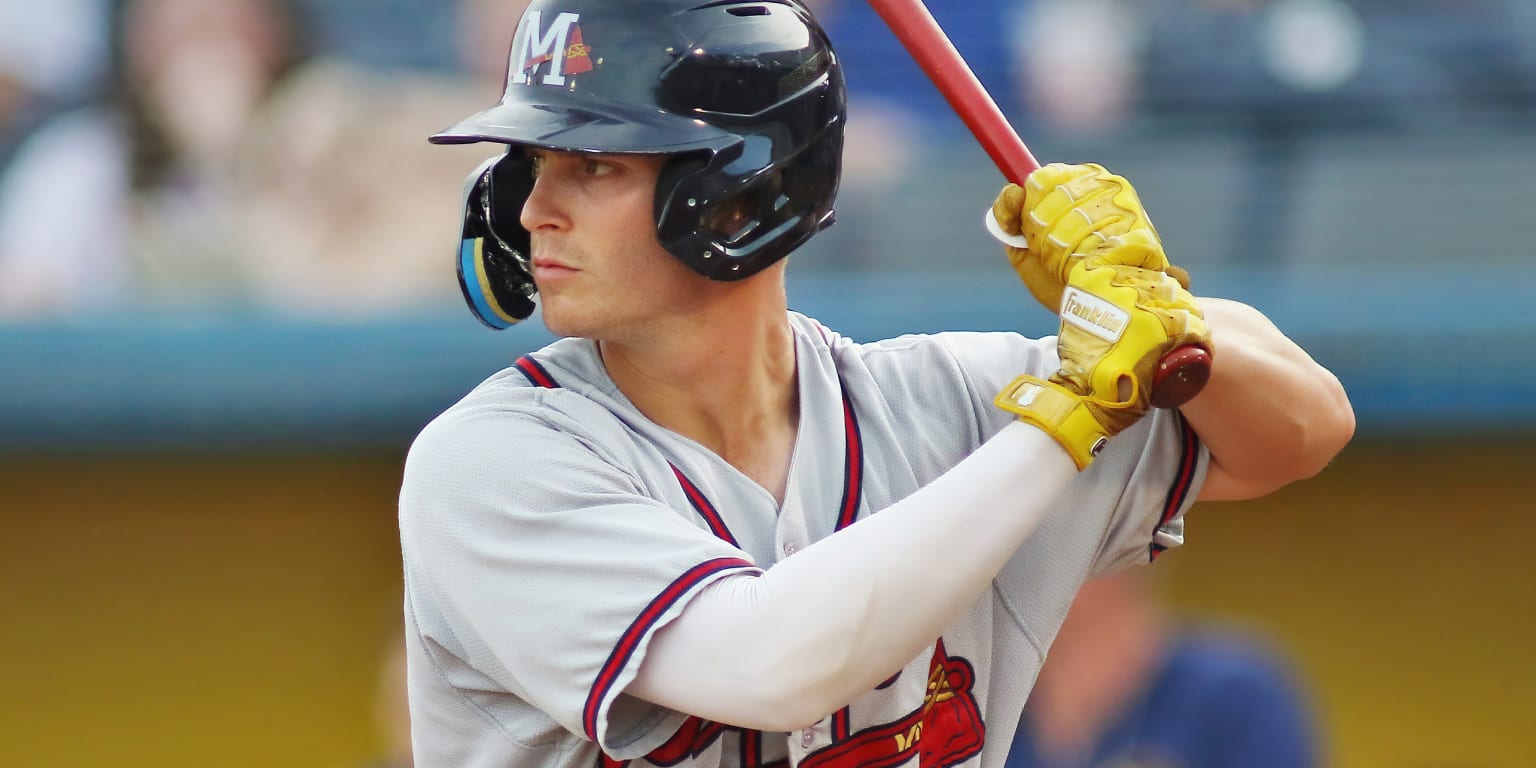 Lugbauer Breaks M-Braves Career Home Run Record in Series Opening