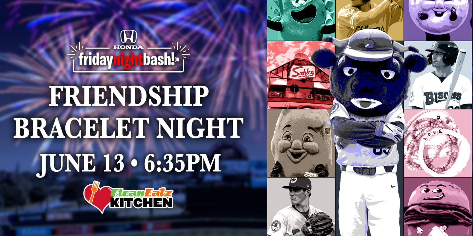 Bisons Friendship Bracelet Night Honda fridaynightbash