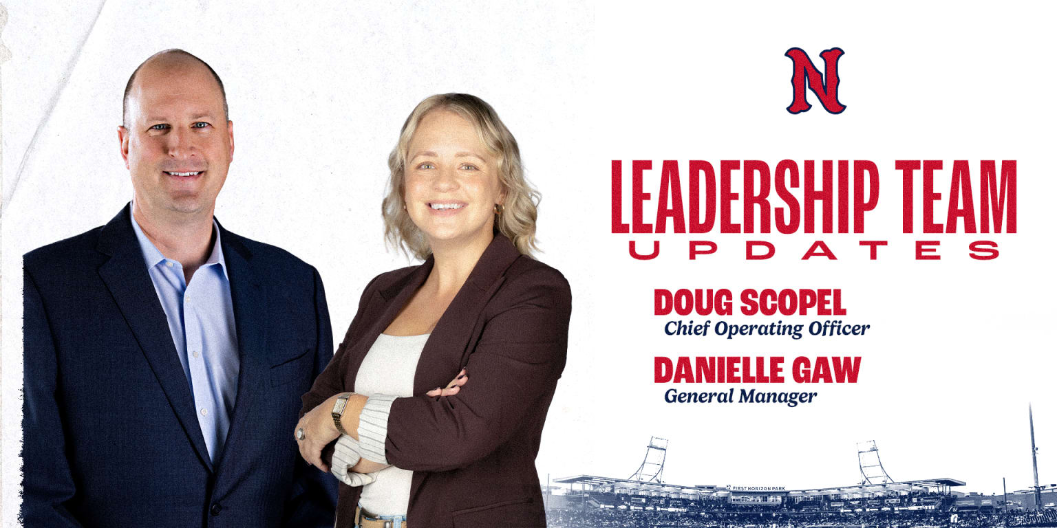 Nashville Sounds Name Doug Scopel COO and Danielle Gaw General Manager
