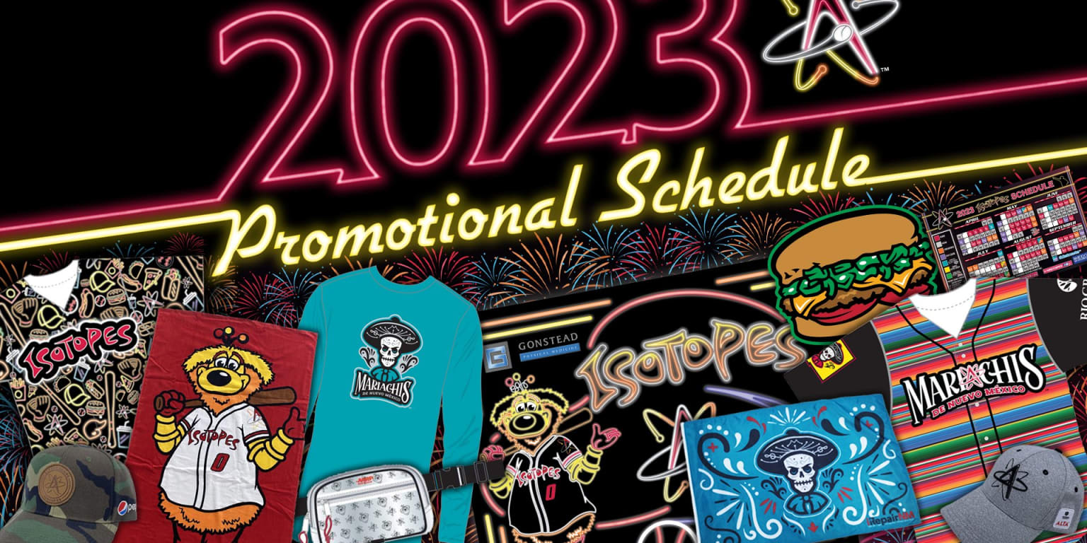 ISOTOPES RELEASE 2023 PROMOTIONAL SCHEDULE | Isotopes