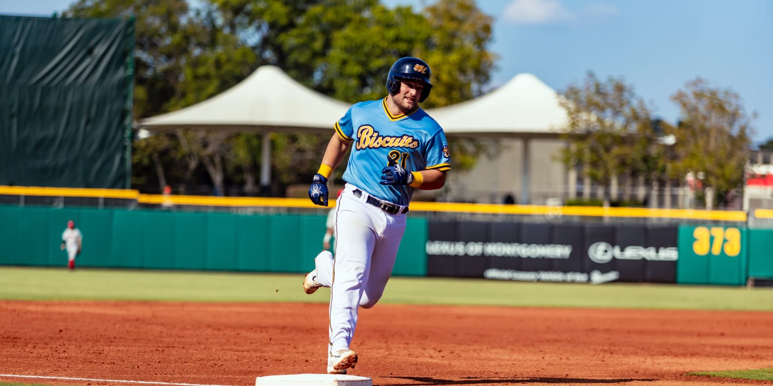 Biscuits Survive Another Shuckers Rally, 8-7