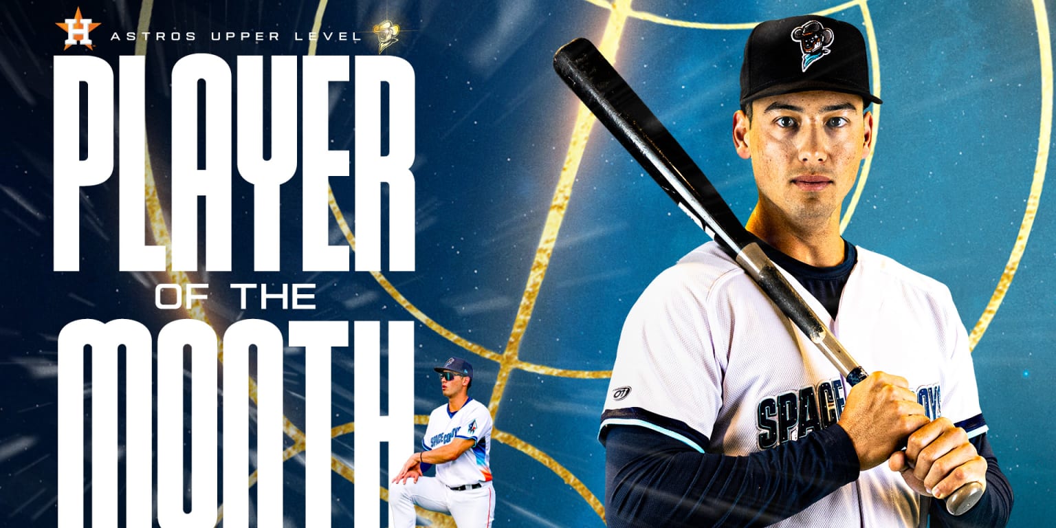 Shay Whitcomb Astros June POTM MiLB Shay whitcomb astros june potm milb