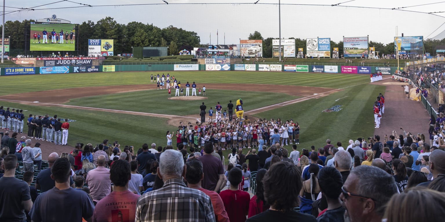 Bark in the Park at Lakewood BlueClaws stadium