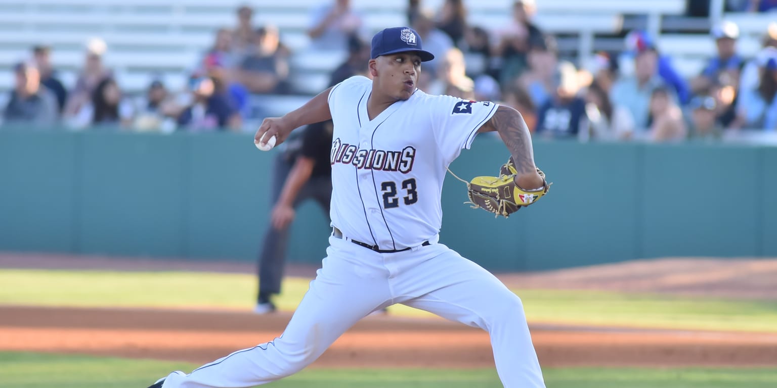 Jackson Wolf works through rain delay, wins MLB debut as Padres