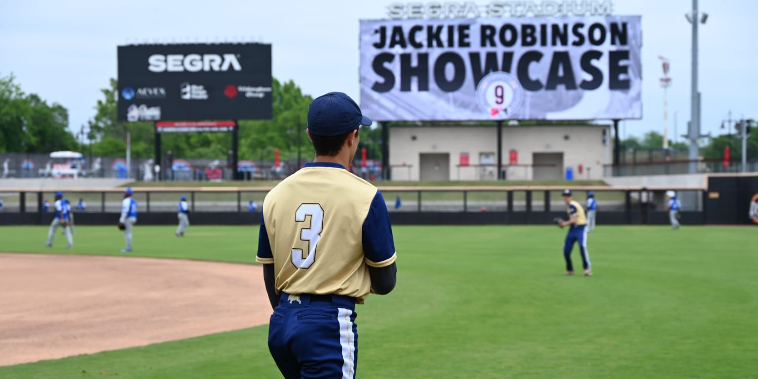 E.E. Smith baseball's Draven Morales makes history in Jackie Robinson  Showcase as first girl to play at Segra Stadium