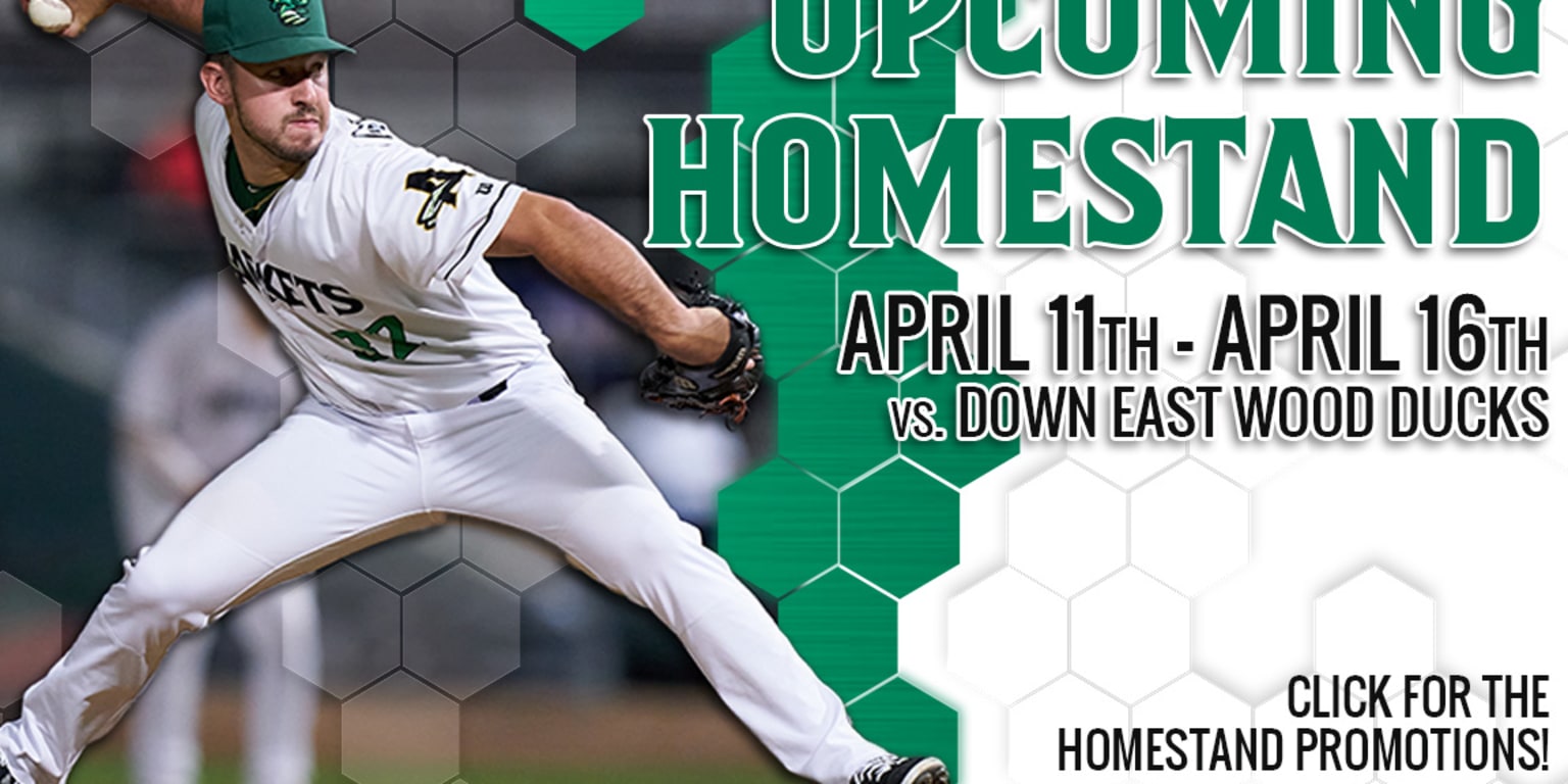 GreenJackets begin New Homestand August 10th-15th