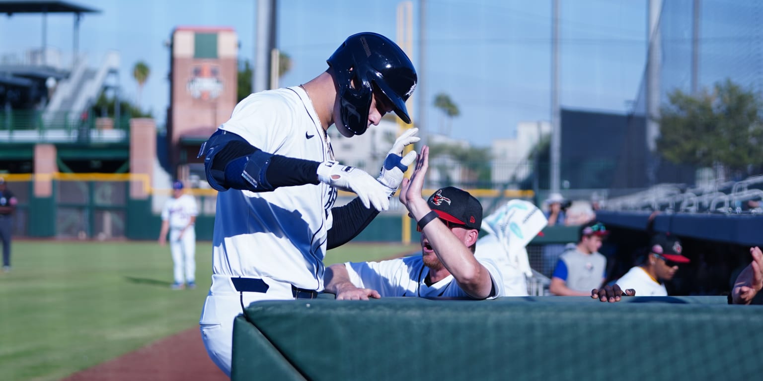 Tigers prospect Josue Briceño flashes power with three homers