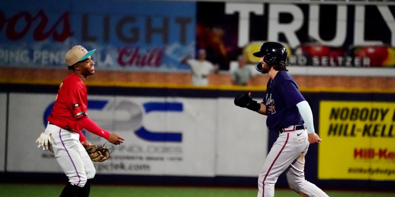 Blue Wahoos Fall to Braves; Magic Number Drops To Two 