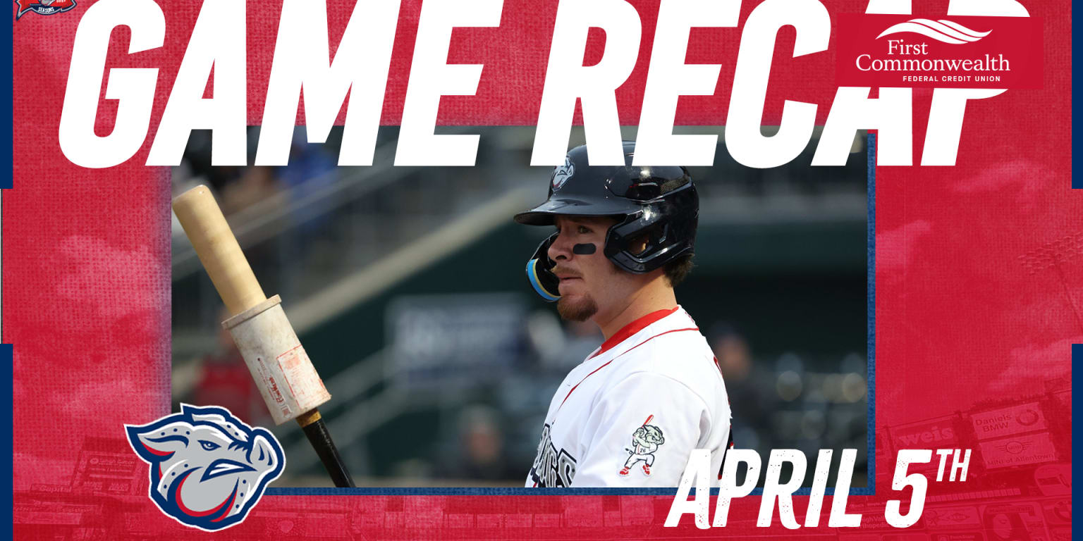 IronPigs Season Opening Winning Streak Snapped at Three