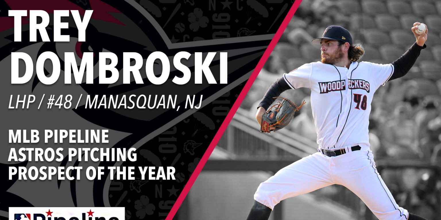 Trey Dombroski Named MLB Pipeline's Astros Pitching Prospect of the Year