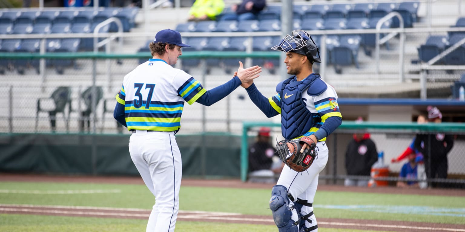 Game Worn Everett AquaSox Mariners Weekend Jersey 13 Ben Ramirez