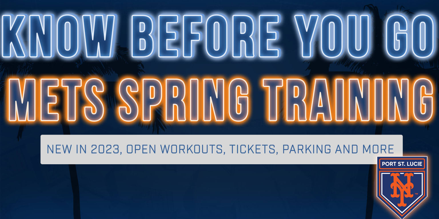 New York Mets Spring Training: Mets Open Camp, Celebrating 50th Anniversary