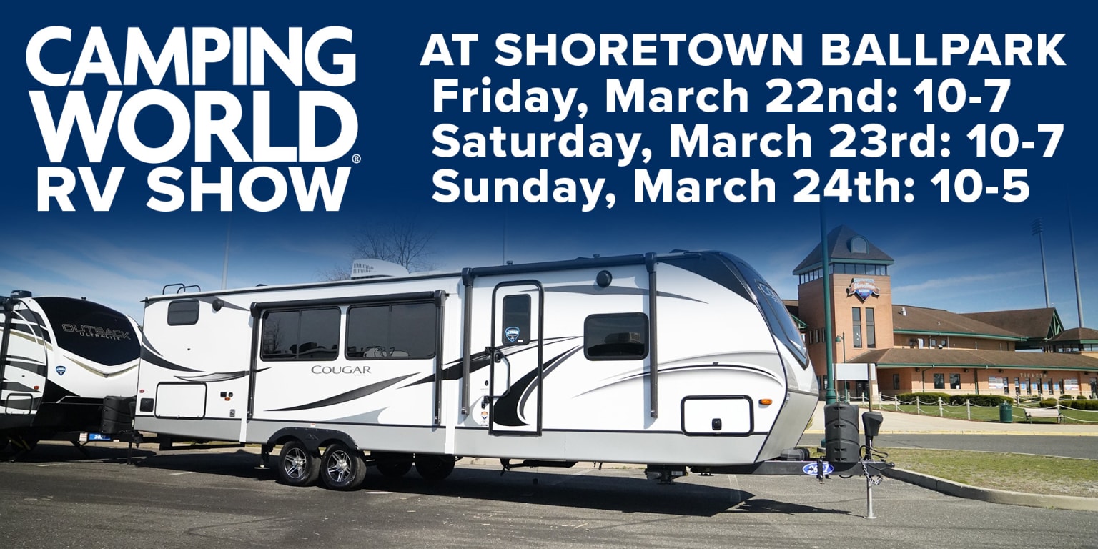 Camping World RV Show March 22nd 24th at ShoreTown Ballpark