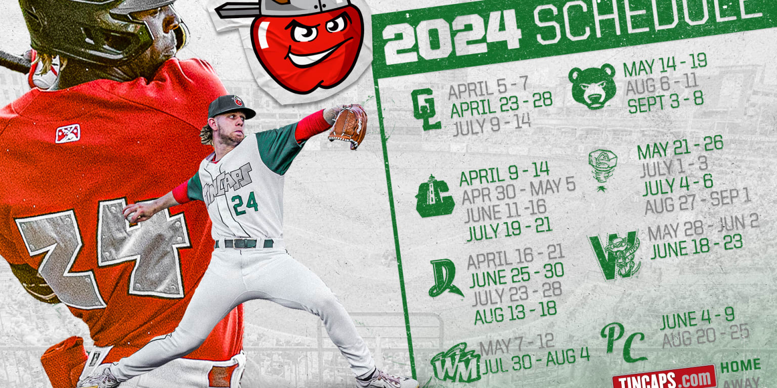 Fort Wayne TinCaps 2024 Schedule | TinCaps