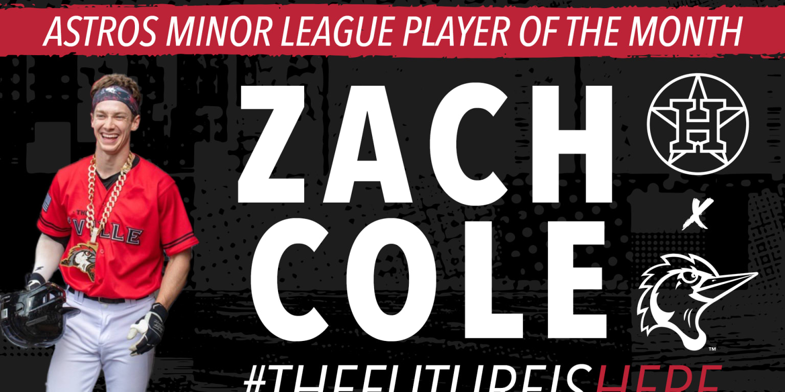 Zach Cole & Nic Swanson Named Astros Minor League Player & Pitcher of the  Month