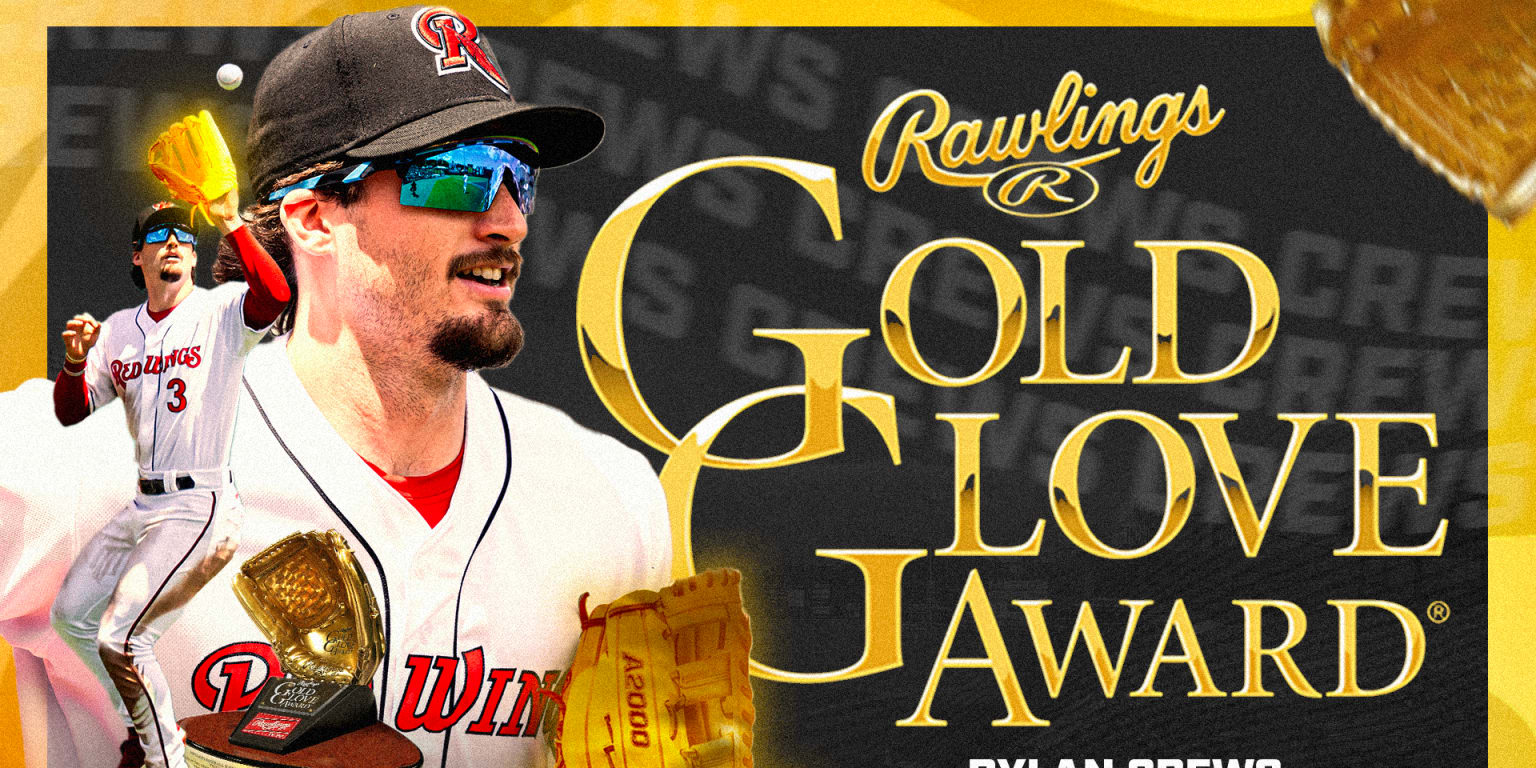 Dylan Crews Gold Glove Award | Red Wings