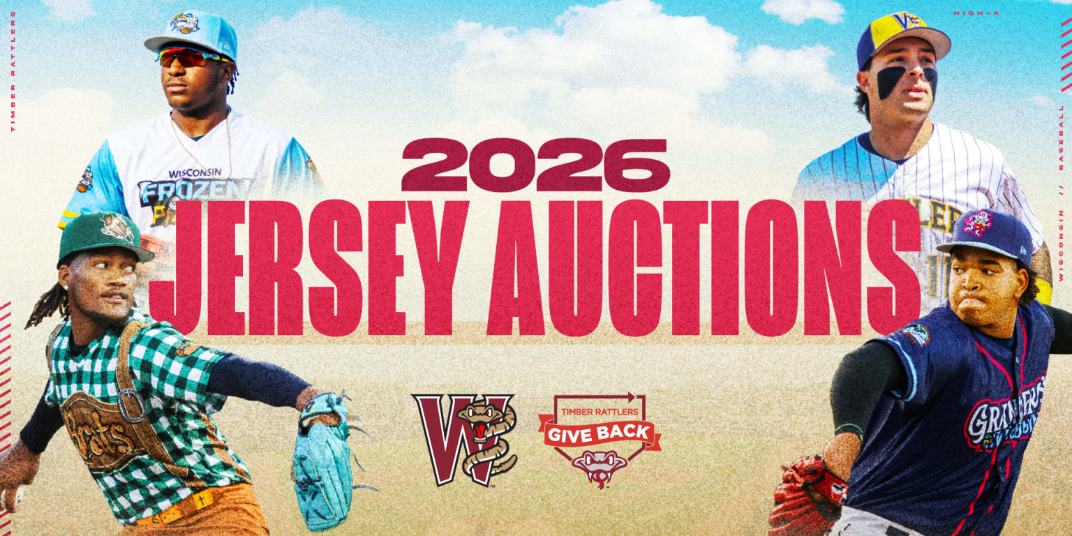 Scheduling Auction Icon 2026 Timber Rattlers Jersey Auctions | MiLB.com