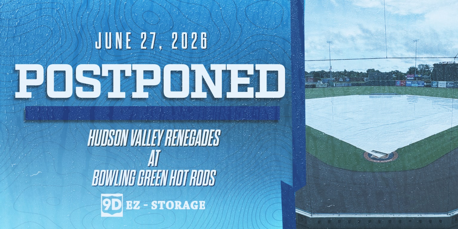 Rained Out: Renegades and Hot Rods postponed on Saturday