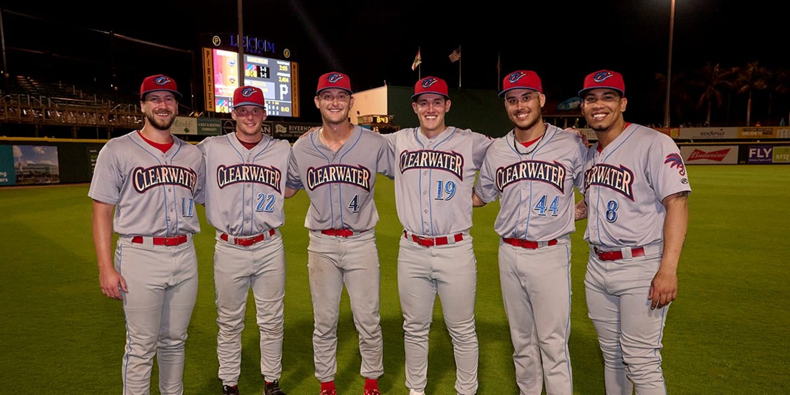 Minor League Baseball - Threshers Baseball celebrating Veteran