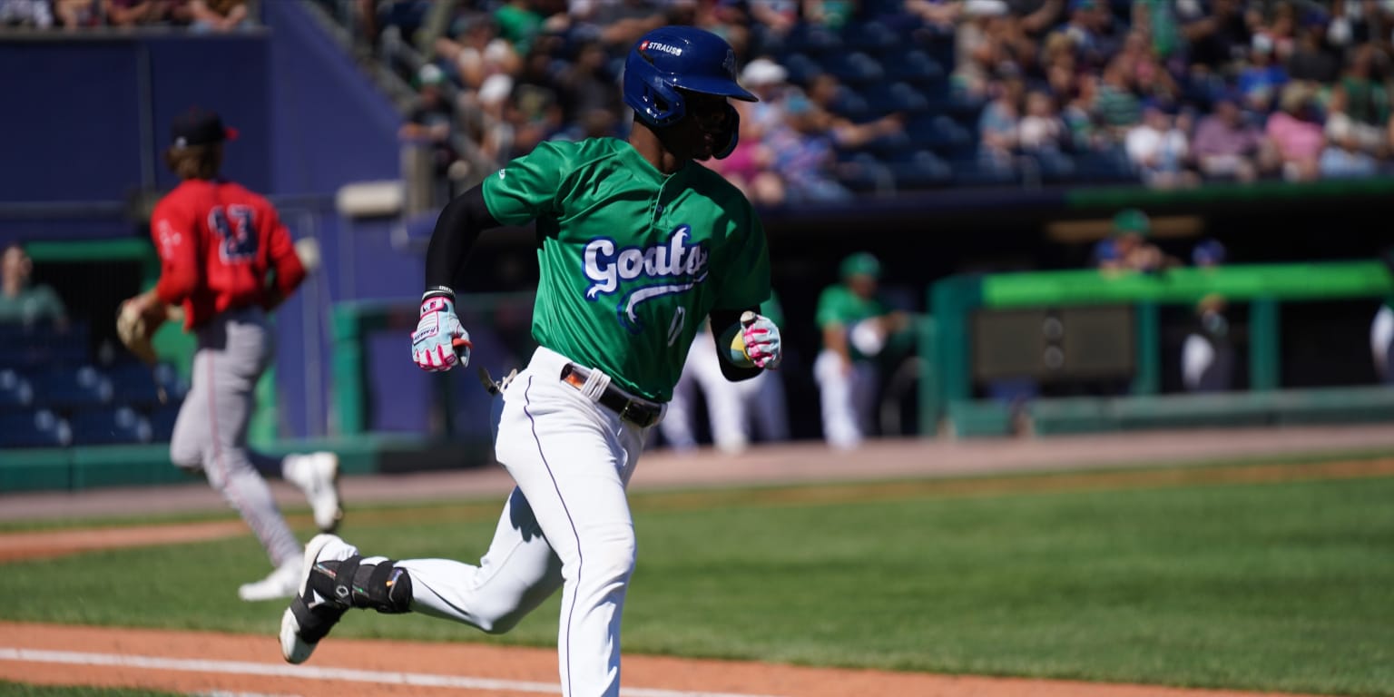 Carreras Three Hits including Homer in Yard Goats Win | Yard Goats